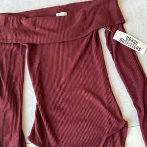 NWT Urban Outfitters Red Wine Bodysuit